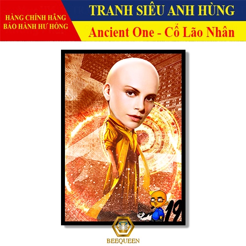 Tranh Siêu Anh Hùng Ancient One - Cổ Lão Nhân Có Khung