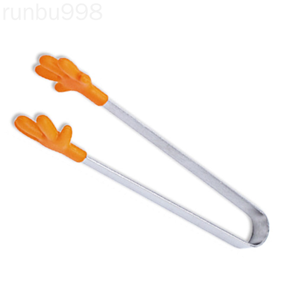 Kẹp thức ăn chống trượt mini bằng thép không gỉ chất lượng cao