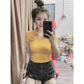 Áo thun nữ, áo cổ trụ , chất thun cao cấp