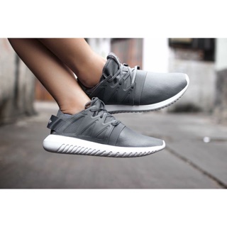 [Order] Giày Tubular viral xám trắng