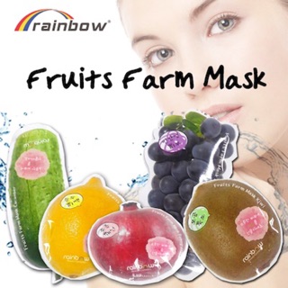 1 miếng mặt nạ hoa quả rainbow