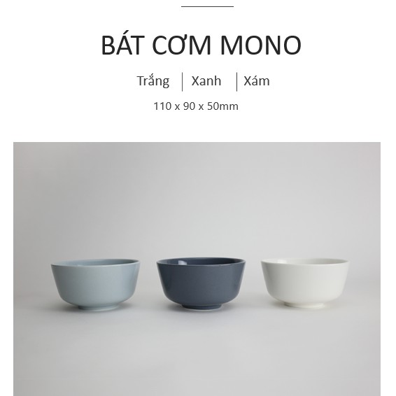 Set tân gia 4 người 25P Mono Erato - Hàng nhập khẩu Hàn Quốc - Bát, Bát đĩa, bộ bát đĩa, Bát đĩa Hàn Quốc