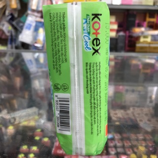 Băng vệ sinh Kotex thảo dược Cool không cánh