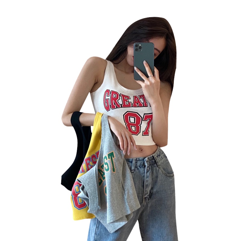 Áo Thun Tay Ngắn In Chữ Thời Trang Mùa Hè Dành Cho Nữ