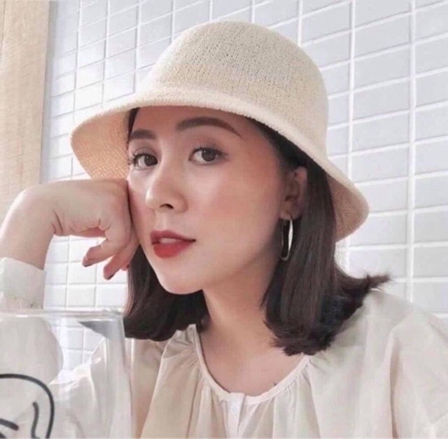 MŨ CÓI BUCKET CHỮ M HÀNG QUẢNG CHÂU LOẠI ĐẸP