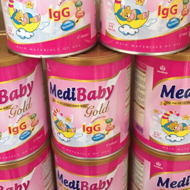 Combo 2 hộp sữa MediBaby 900g