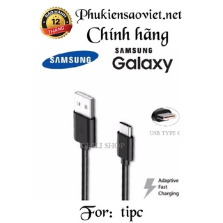 Cáp sạc type C samsung zin chuẩn các dòng Note hỗ trợ sạc nhanh Quick charger