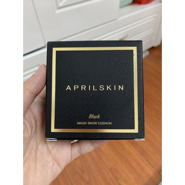 [Chính hãng] Phấn nước April Skin Black Magic Snow Cushion (mẫu mới) | BigBuy360 - bigbuy360.vn