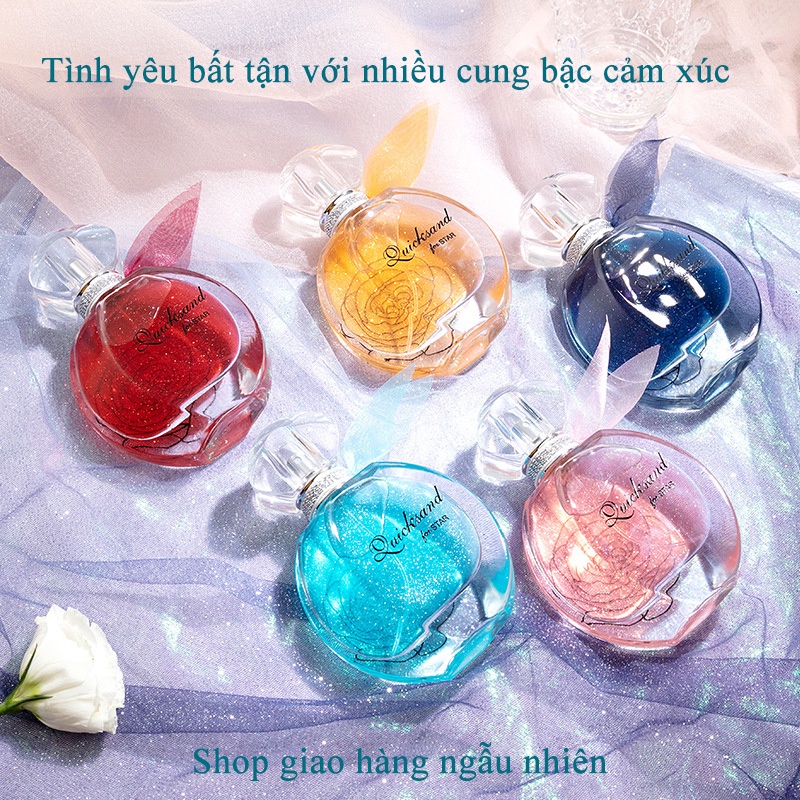 Nước Hoa Nữ Thơm Lâu Chính Hãng Quicksand Hương Thơm Nồng Nàn, Quyến Rũ, Ấn Tượng Khó Phai, Khiến Chàng Xao Xuyến