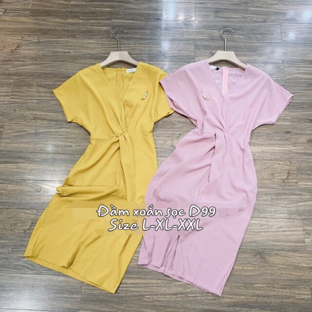 ĐẦM XOẮN SỌC (BigSize)