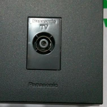 Bộ Điều Khiển Tv Panasonic E Màu Đen Phong Cách E 3 Đầu Ra Wesj 78019b + Wej 2501h