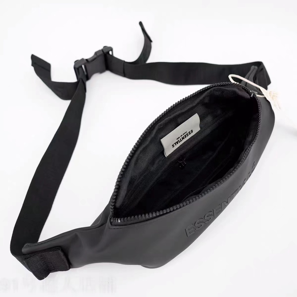 Fear of God Essentials 21fw Fog Double Line Waist Bag Bicycle Bag Messenger Bag Chest Pack Surface Backpack High Street Style
