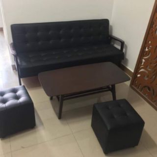 Đôn vuông nhiều màu