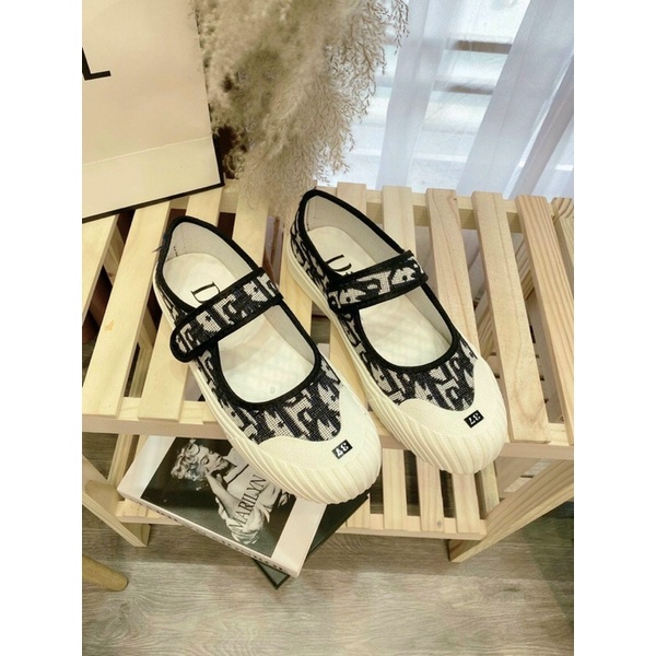 Giày búp bê vải quai ngang bền đẹp ( phom nhỏ tăng size)