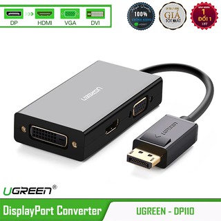 Cáp displayport ra hdmi/dvi/vga cao cấp ugreen