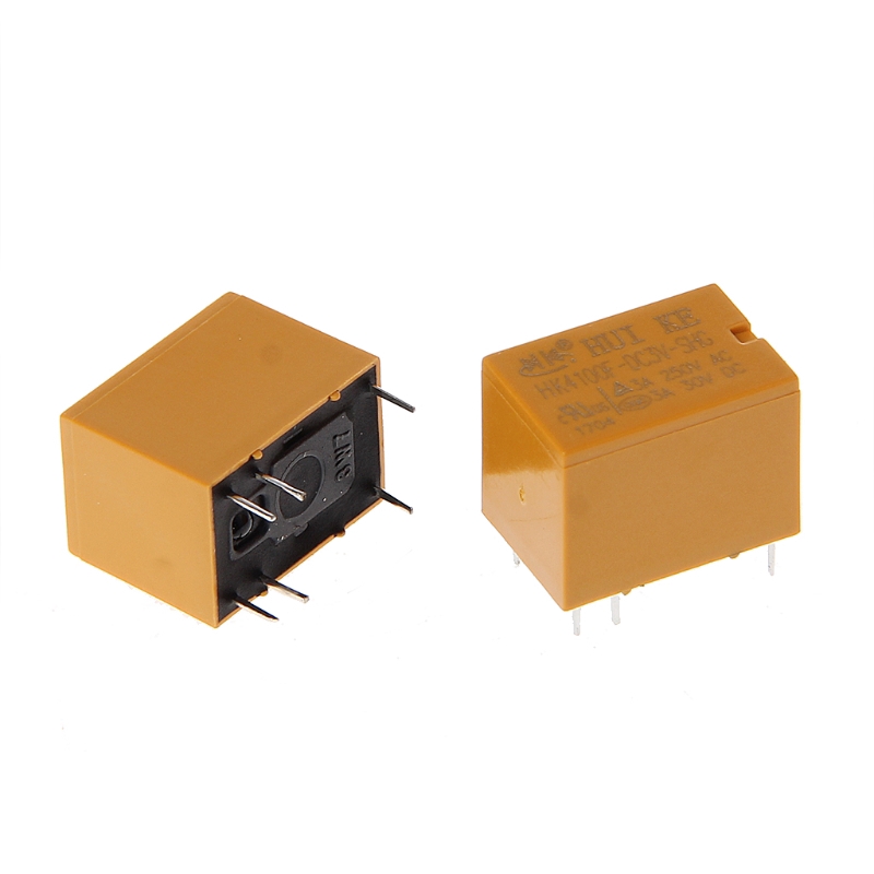 Set 5 Rơ Le Hk4100F-Dc12V-Shg 6 Pins 3a 250v Ac 30v Dc Chuyên Dụng