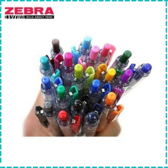 Bút bi gel Zebra Sarasa Clip  Nhật Bản 0.3,Bút viết êm ,màu mực tươi sáng
