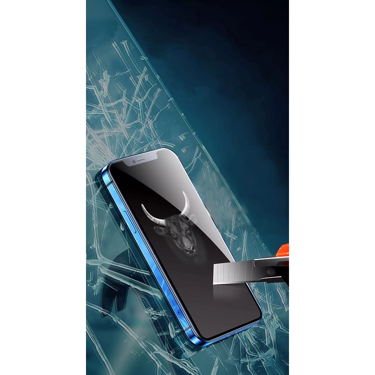 Miếng Dán Kính Cường Lực MIPOW KINGBULL PREMIUM SILK HD cho iPhone 13 / 13 Pro / 13 Pro Max - Hàng Chính Hãng.