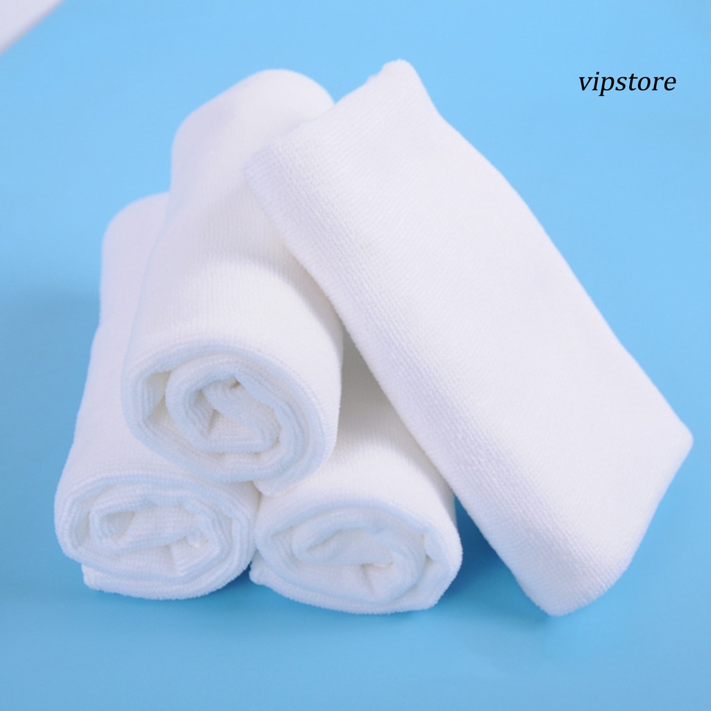 【VIP】 1 Pc White Soft Face Wash Towel， Home Hotel Bath Towel Washcloth Travel Hand Towel 30x70cm