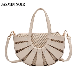 Túi xách JASMIN NOIR đan lát thời trang hè 2021 cho nữ