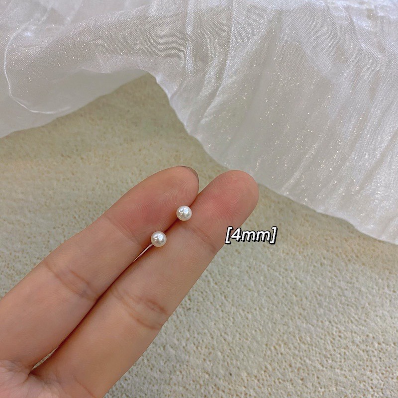 [1 đôi lẻ] Bông Tai Nữ ERASHOP 079979 - Hạt Châu Xịn Đơn Giản, Sang Trọng, Đi Tiệc, Đeo Thường Ngày, Siêu Rẻ Đẹp