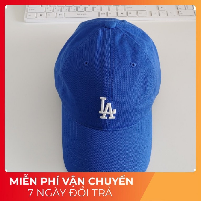 Nón MLB Logo NY Xanh Cô Ban Basic Form Mềm Cắt Tem - Hàng Backdoor dư xịn bao check