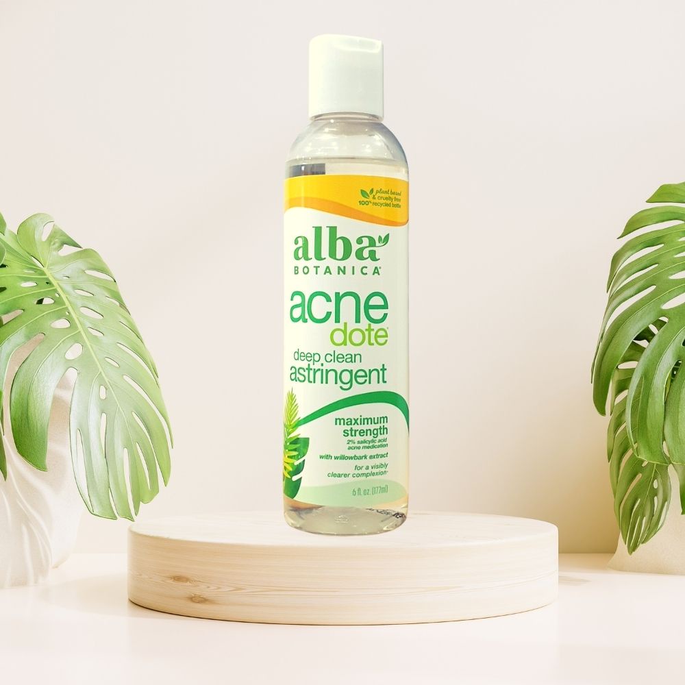 Dung dịch làm sạch sâu cho da mụn ALBA BOTANICA ACNEDOTE DEEP CLEAN ASTRINGENT 177ml