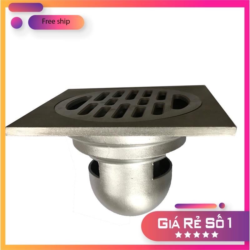 Phễu thoát sàn đế thỏ chống hôi, hố ga thu sàn inox 304 đúc nguyên khối , thoát nước chống hôi