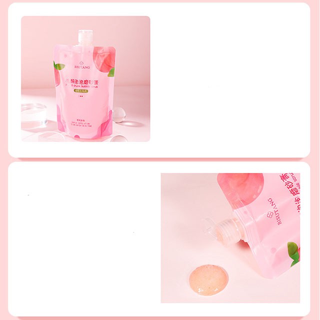 Tẩy Tế Bào Chết Đào Bisutang Peach Drunk Bubble Scrub