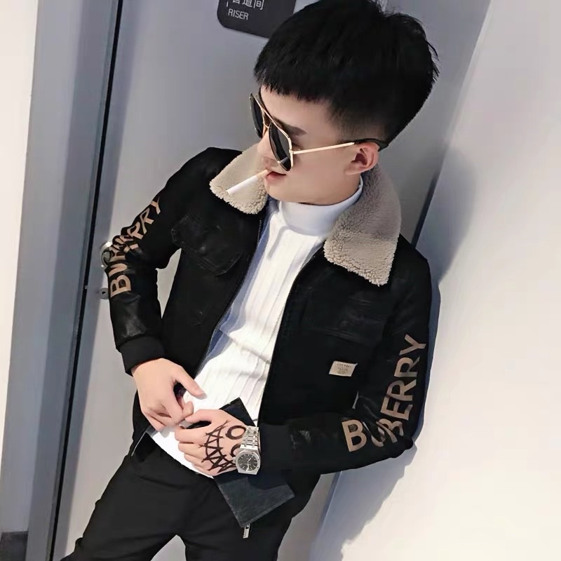 Áo khoác Da Nam Cao Cấp Cổ Tàu Mẫu mới Nhất 2024