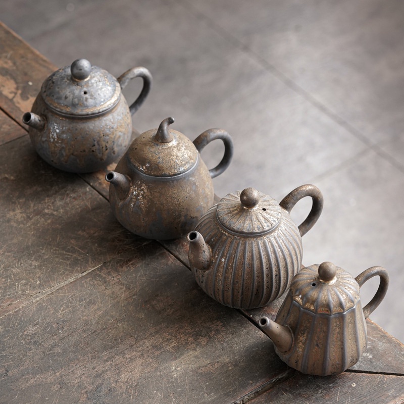 Bộ Ấm Trà Bằng Gốm Handmade Phong Cách Trung Hoa Cổ Điển