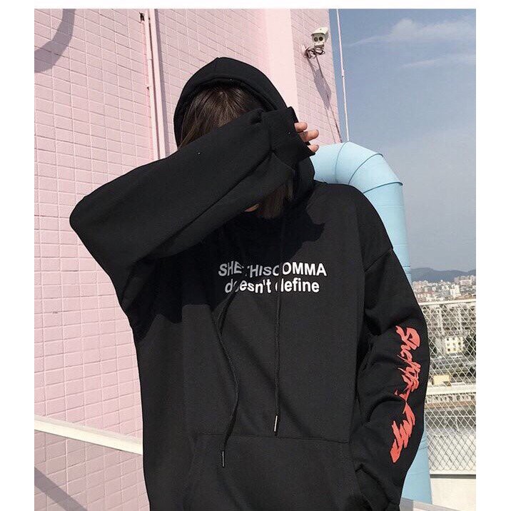 [FreeShip] ÁO HOODIE NỈ NGOẠI HD102 (SHETHISCOMMA) (Nam Nữ) | BigBuy360 - bigbuy360.vn
