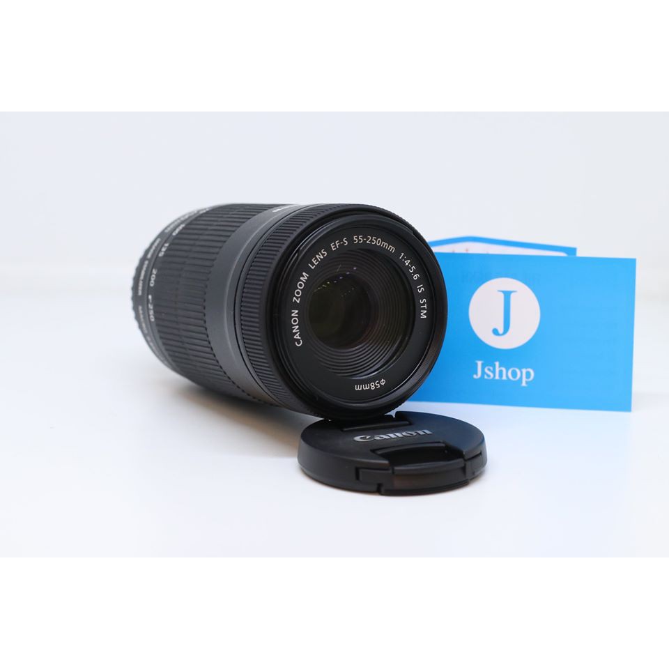 Ống kính Canon EF-S 55-250mm 4.5-5.6 IS STM đẹp long lanh