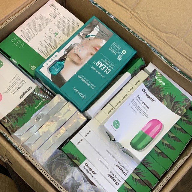 &lt;chính hãng &gt;Mặt nạ Nội địa Hàn Mediheal Clear Alpha cho da mụn, da tổn thương
