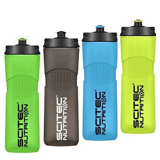 Bình Lắc Shaker Scitec Bike Bottle [650 ML] - Bình uống nước miệng nhỏ đạp xe chạy bộ - Chính Hãng