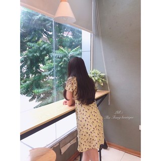 Váy tơ 2 lớp chun bo ngực