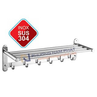 Máng khăn tắm thanh treo khăn inox 304 cao cấp mkt 2