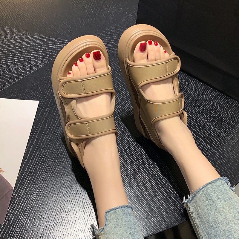 Giày Sandal Thể Thao Đế Dày Phong Cách Mới Dễ Phối Đồ