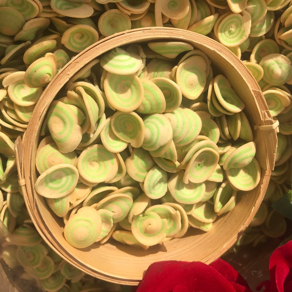 Bánh tai heo nhí vị trà xanh