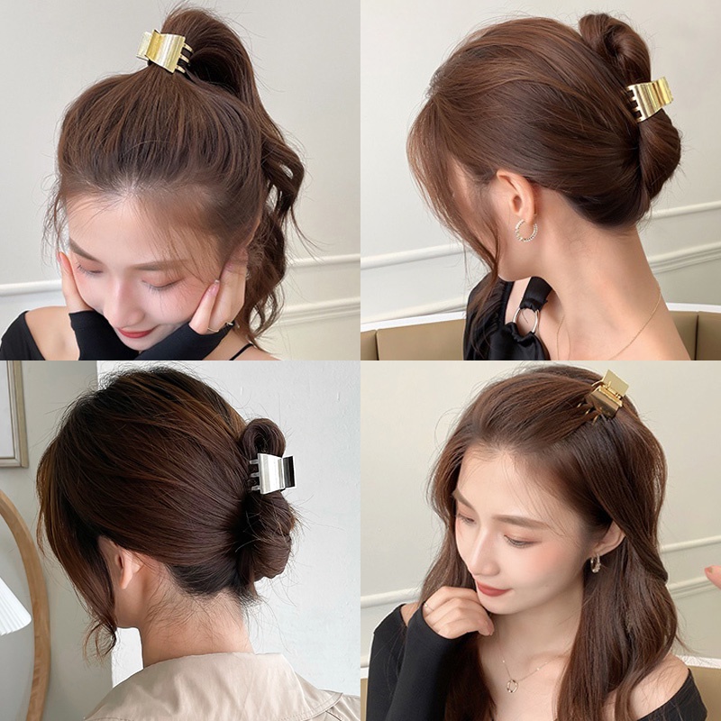 Kẹp tóc nhỏ bằng hợp kim phong cách Hàn Quốc thời trang