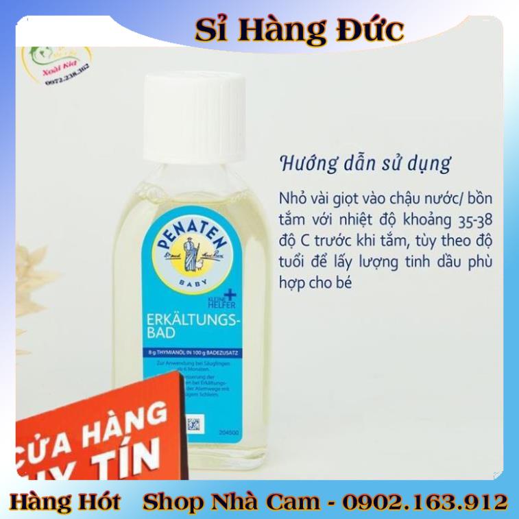 Tinh dầu tắm chống cảm Penaten 125ml - Đức