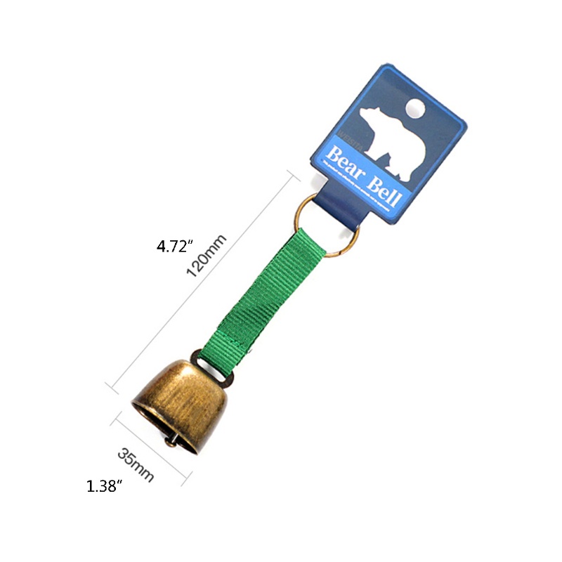 Chuông Sinh Tồn Hình Gấu Bằng Hợp Kim Chuyên Dụng Cho Hoạt Động Ngoài Trời