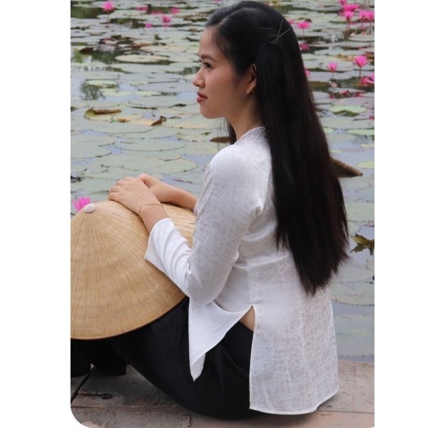 Áo bà ba nam bộ vải gấm nhiều màu cổ tròn phù hợp đi lễ chùa, thoáng mát khi đi dã ngoại, về nguồn | Áo dài Tumun