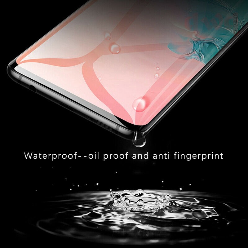 6D Full Glue UV Tempered Glass Screen Protector For Samsung Galaxy S10 Plus S10e