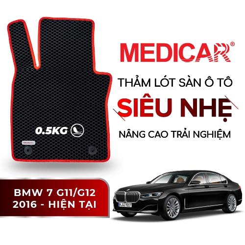 MEDICAR - Thảm Lót Sàn ô tô BMW 7 G11/ G12 (2016 - Hiện tại)