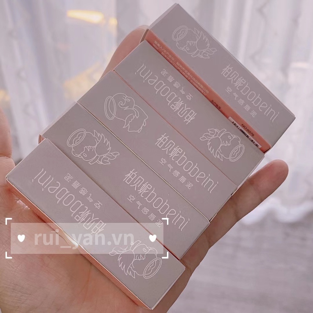 Bobeini® Son Lì Velevt Chống Thấm Nước Lâu Trôi Không Dính 2022