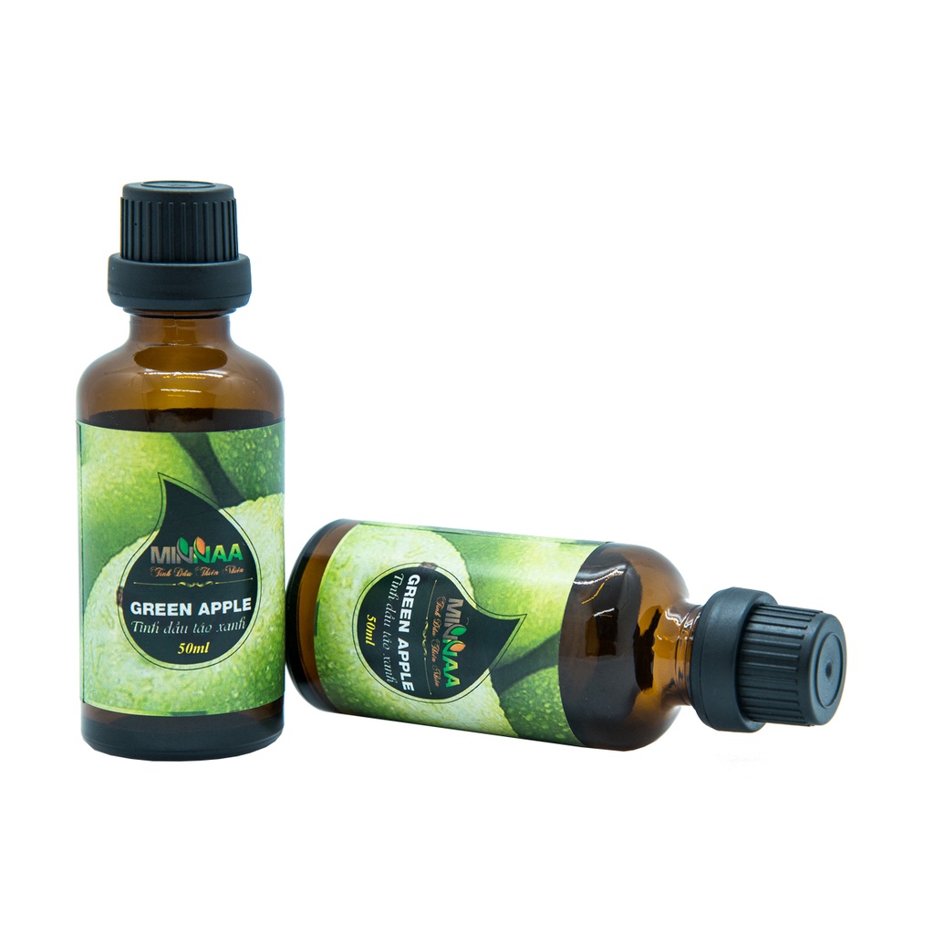 Tinh dầu xông phòng Minnaa Hương Táo xanh lọ 50ml khử mùi hiệu quả