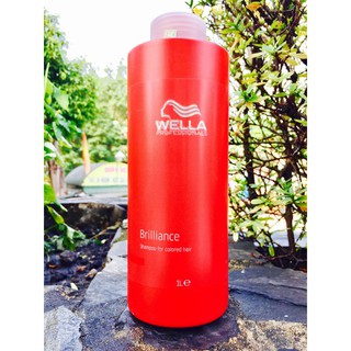 Dầu gội chăm sóc tóc nhuộm Wella Brilliance - 1000ml