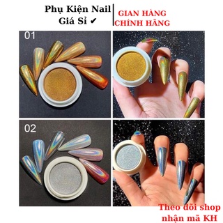 Tráng gương cầu vồng dạng nén Màu Bạc, Vàng Siêu Sáng Mịn