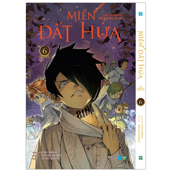 Sách Miền Đất Hứa - The Promised Neverland - Tập 6 - Phiên Bản Bìa Trắng (White Ver)